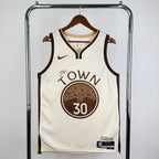 Stephen Curry No.30 Golden State Warriors City Edition Jersey 2025-26 NBA Authentic Swingman Jersey - View 9