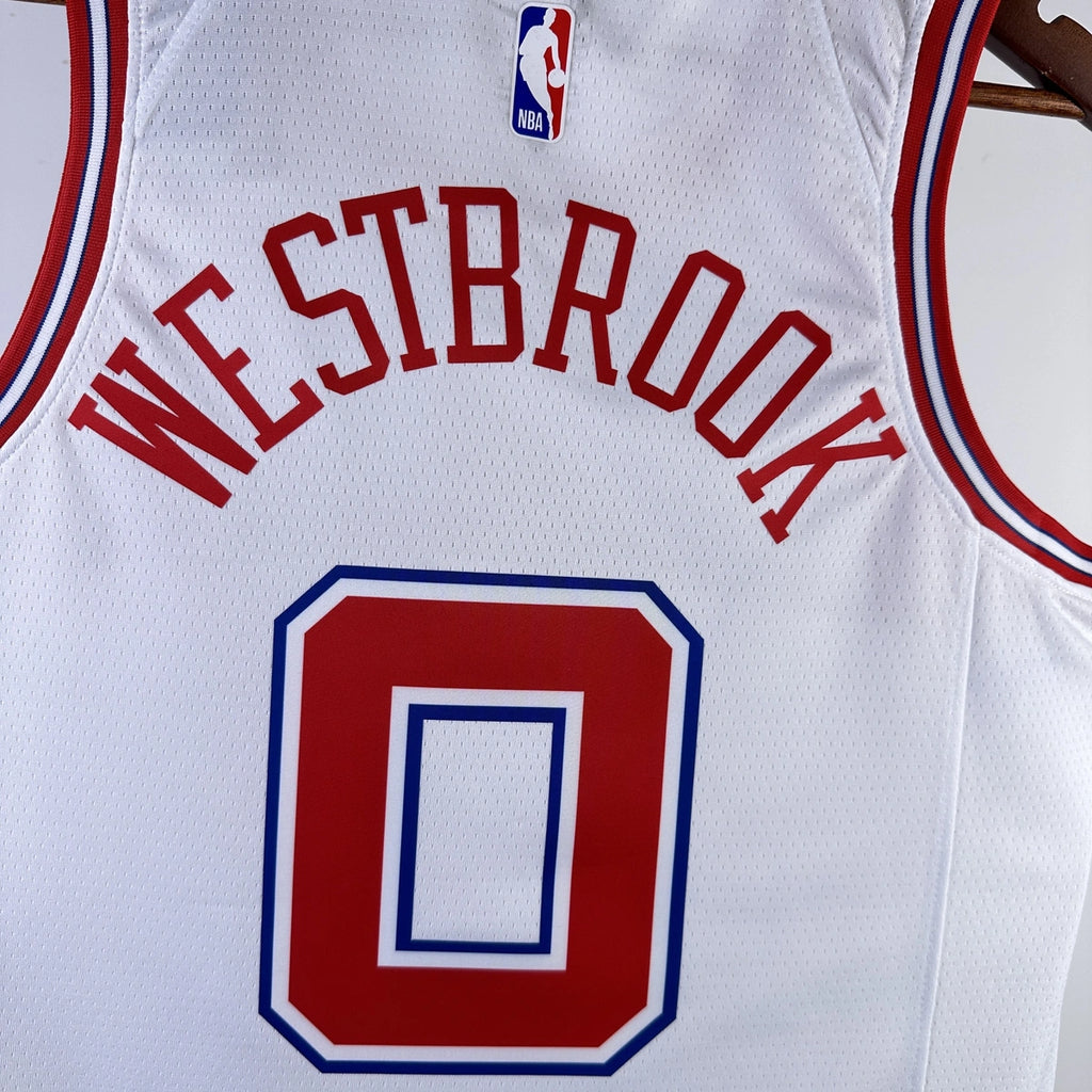 Russell Westbrook No.0 Houston Rockets City Edition Jersey 2025-26 NBA Authentic Swingman Jersey - View 4