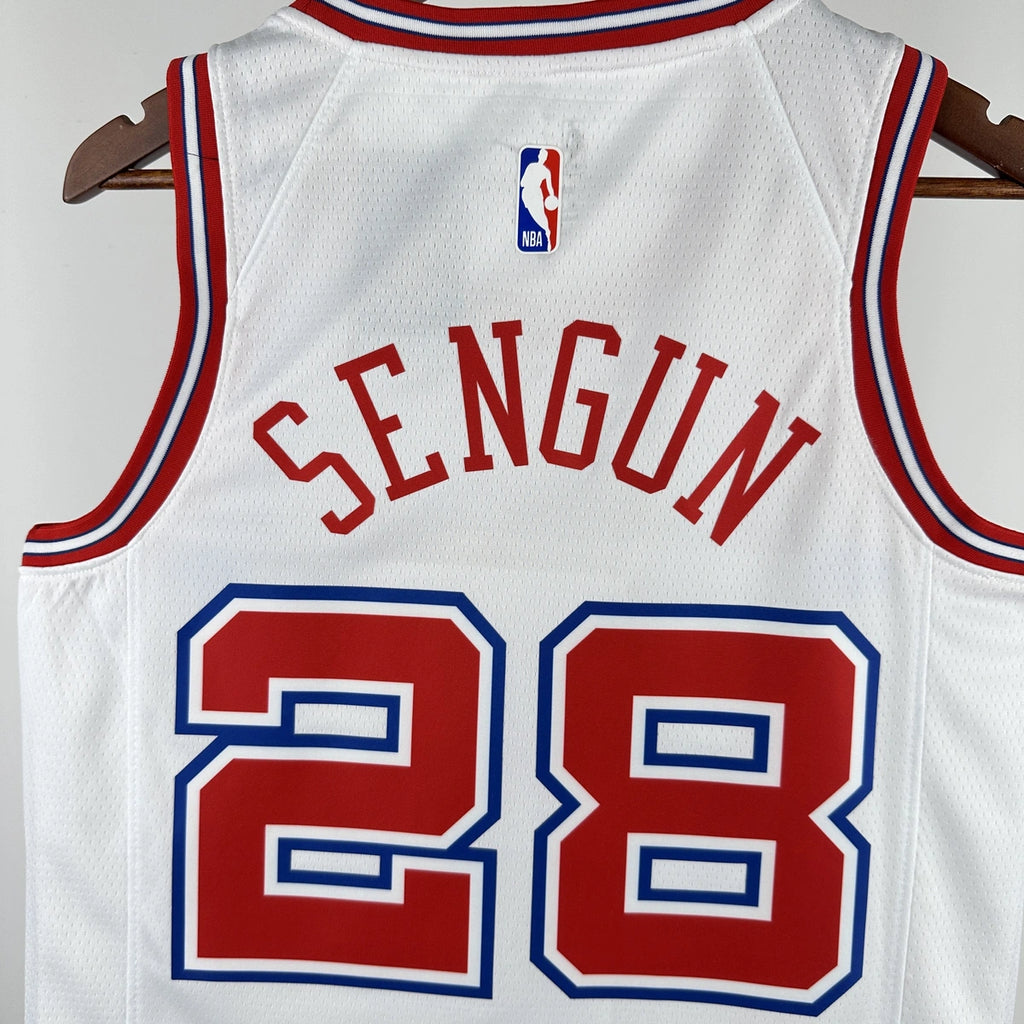 Alperen Sengun No.28 Houston Rockets City Edition Jersey 2025-26 NBA Authentic Swingman Jersey - View 4