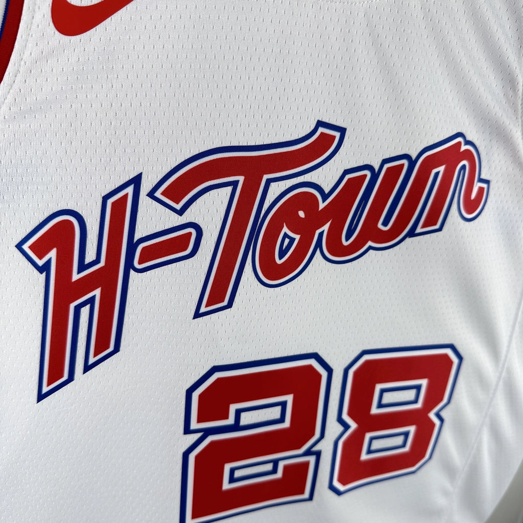 Alperen Sengun No.28 Houston Rockets City Edition Jersey 2025-26 NBA Authentic Swingman Jersey - View 7