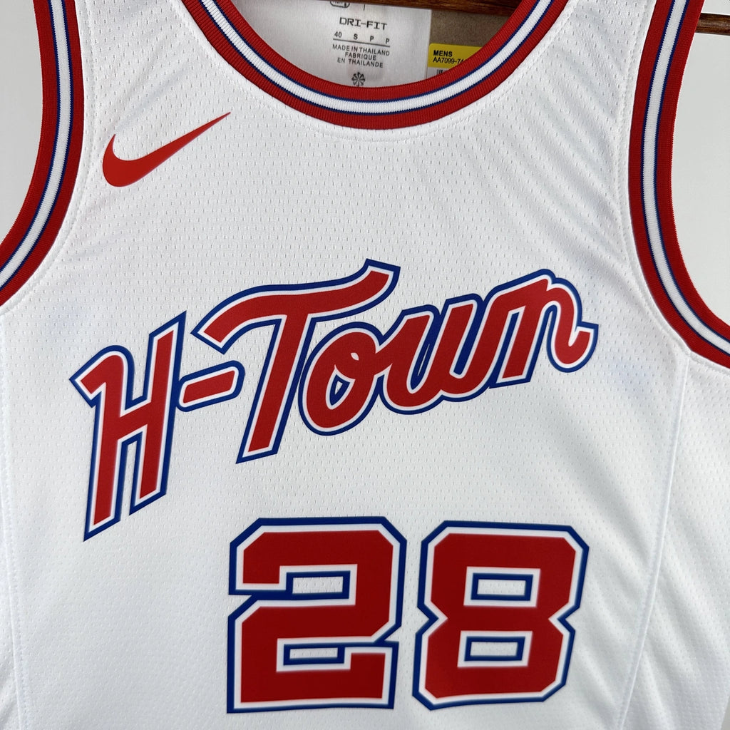 Alperen Sengun No.28 Houston Rockets City Edition Jersey 2025-26 NBA Authentic Swingman Jersey - View 8