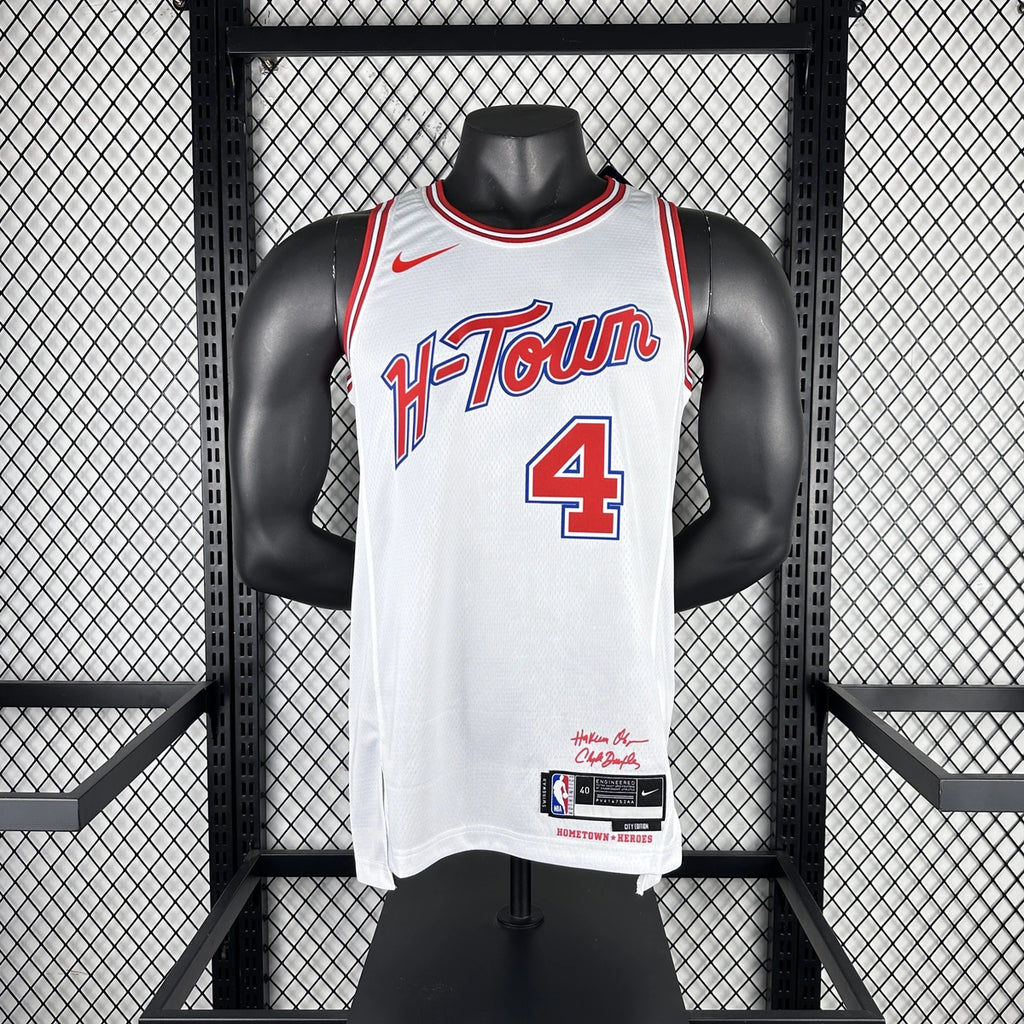 Jalen Green No.4 Houston Rockets City Edition Jersey 2025-26 NBA Authentic Swingman Jersey - View 3