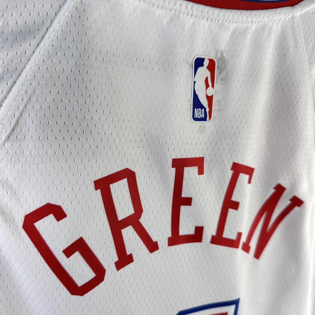 Jalen Green No.4 Houston Rockets City Edition Jersey 2025-26 NBA Authentic Swingman Jersey - View 8
