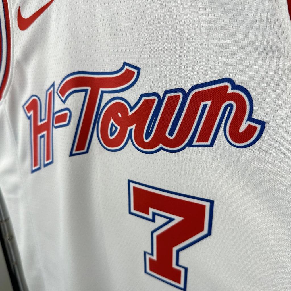 Kevin Durant No.7 Houston Rockets City Edition Jersey 2025-26 NBA Authentic Swingman Jersey - View 6