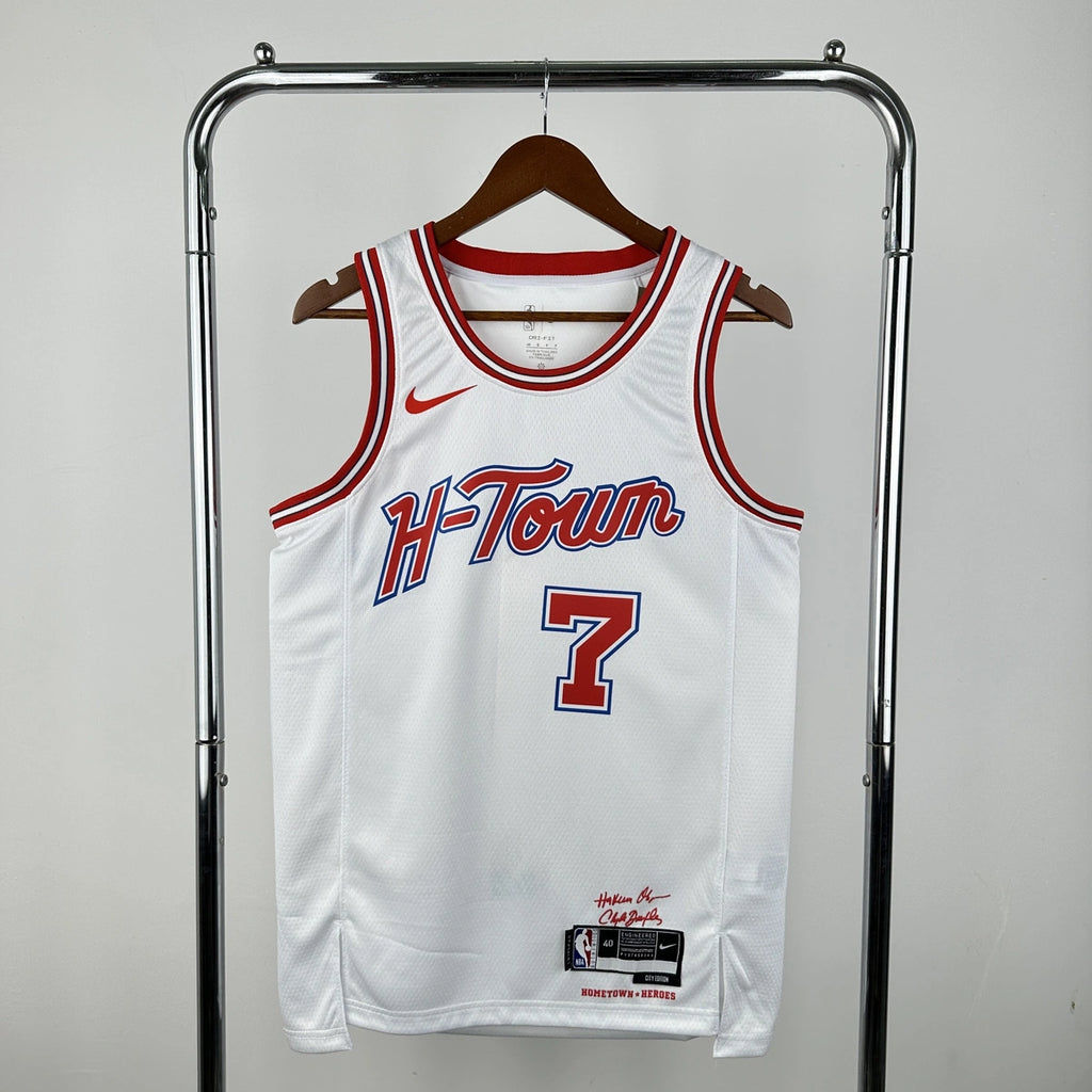 Kevin Durant No.7 Houston Rockets City Edition Jersey 2025-26 NBA Authentic Swingman Jersey - View 9