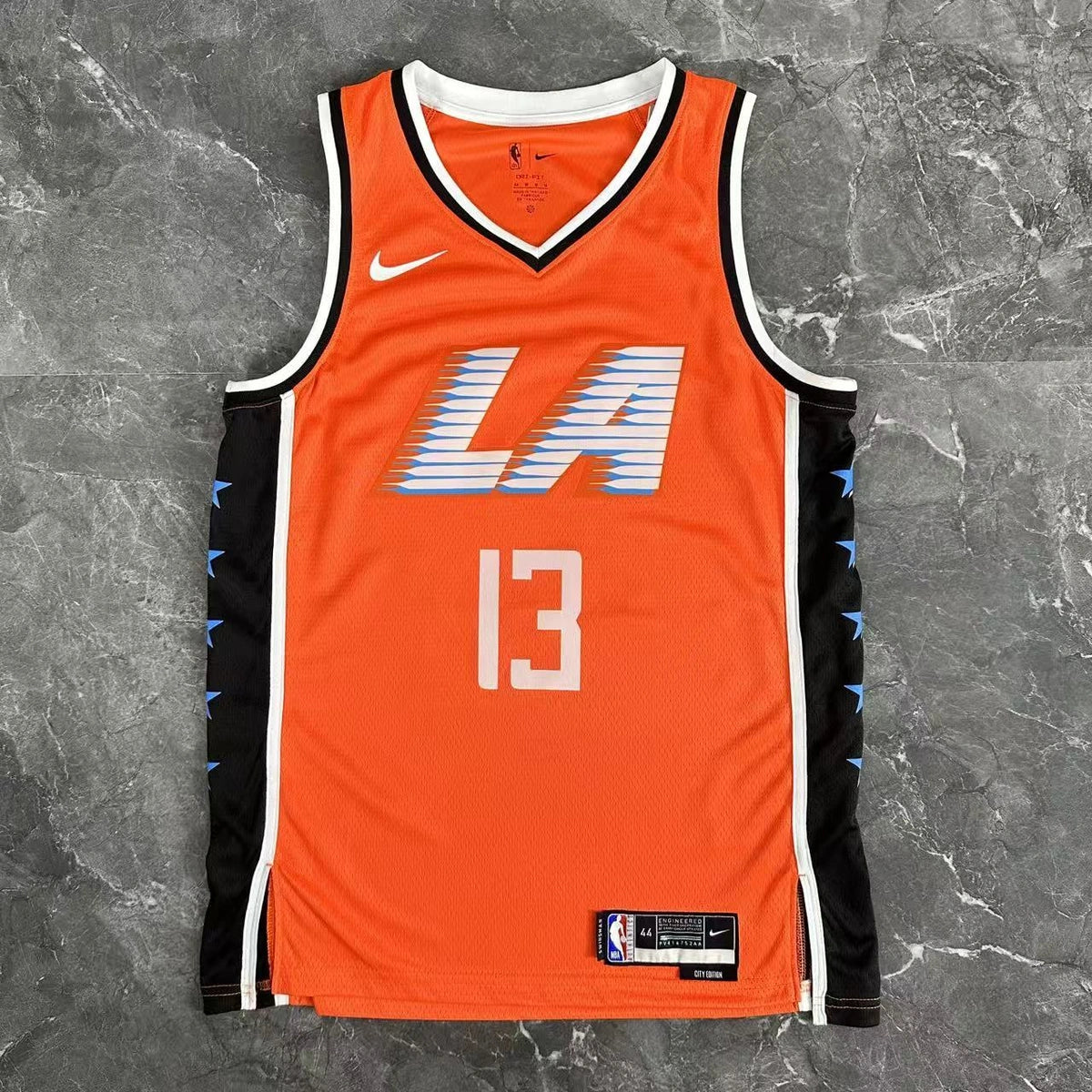 Paul George No.13 Los Angeles Clippers City Edition Jersey 2025-26 NBA Authentic Swingman Jersey - View 2