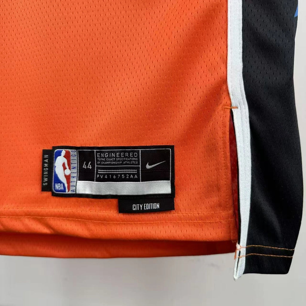 Paul George No.13 Los Angeles Clippers City Edition Jersey 2025-26 NBA Authentic Swingman Jersey - View 7