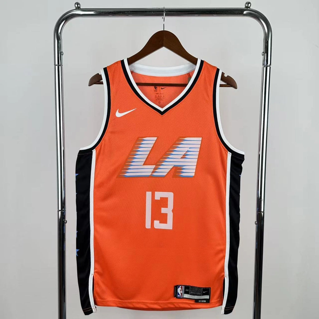 Paul George No.13 Los Angeles Clippers City Edition Jersey 2025-26 NBA Authentic Swingman Jersey - View 12