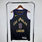 Bronny James No.9 Los Angeles Lakers City Edition Jersey 2025-26 NBA Authentic Swingman Jersey - View 1