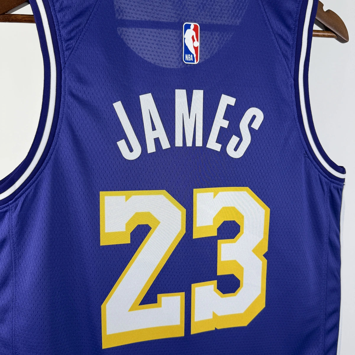 LeBron James No.23 Los Angeles Lakers Air Jordan Edition Jersey 2025-26 NBA Authentic Swingman Jersey - View 4