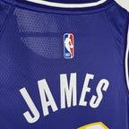 LeBron James No.23 Los Angeles Lakers Air Jordan Edition Jersey 2025-26 NBA Authentic Swingman Jersey - View 5