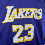 LeBron James No.23 Los Angeles Lakers Air Jordan Edition Jersey 2025-26 NBA Authentic Swingman Jersey - View 7