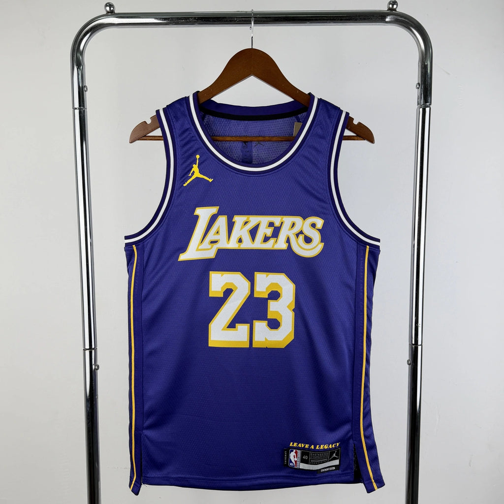 LeBron James No. 23 Los Angeles Lakers Air Jordan Edition Jersey 2025-26