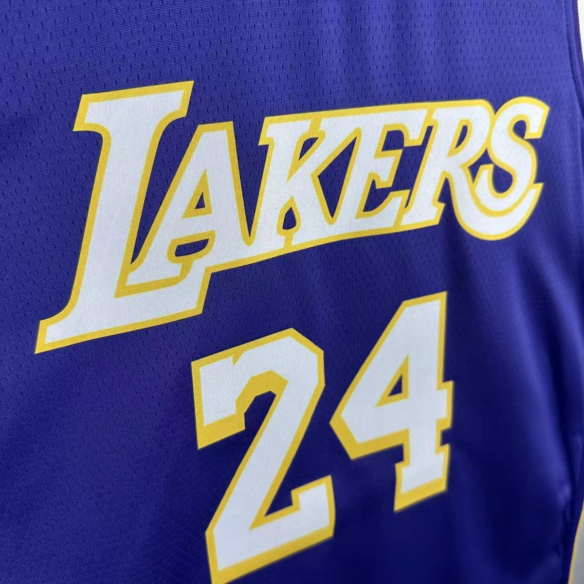 Kobe Bryant No.24 Los Angeles Lakers Air Jordan Edition Jersey 2025-26 NBA Authentic Swingman Jersey - View 3