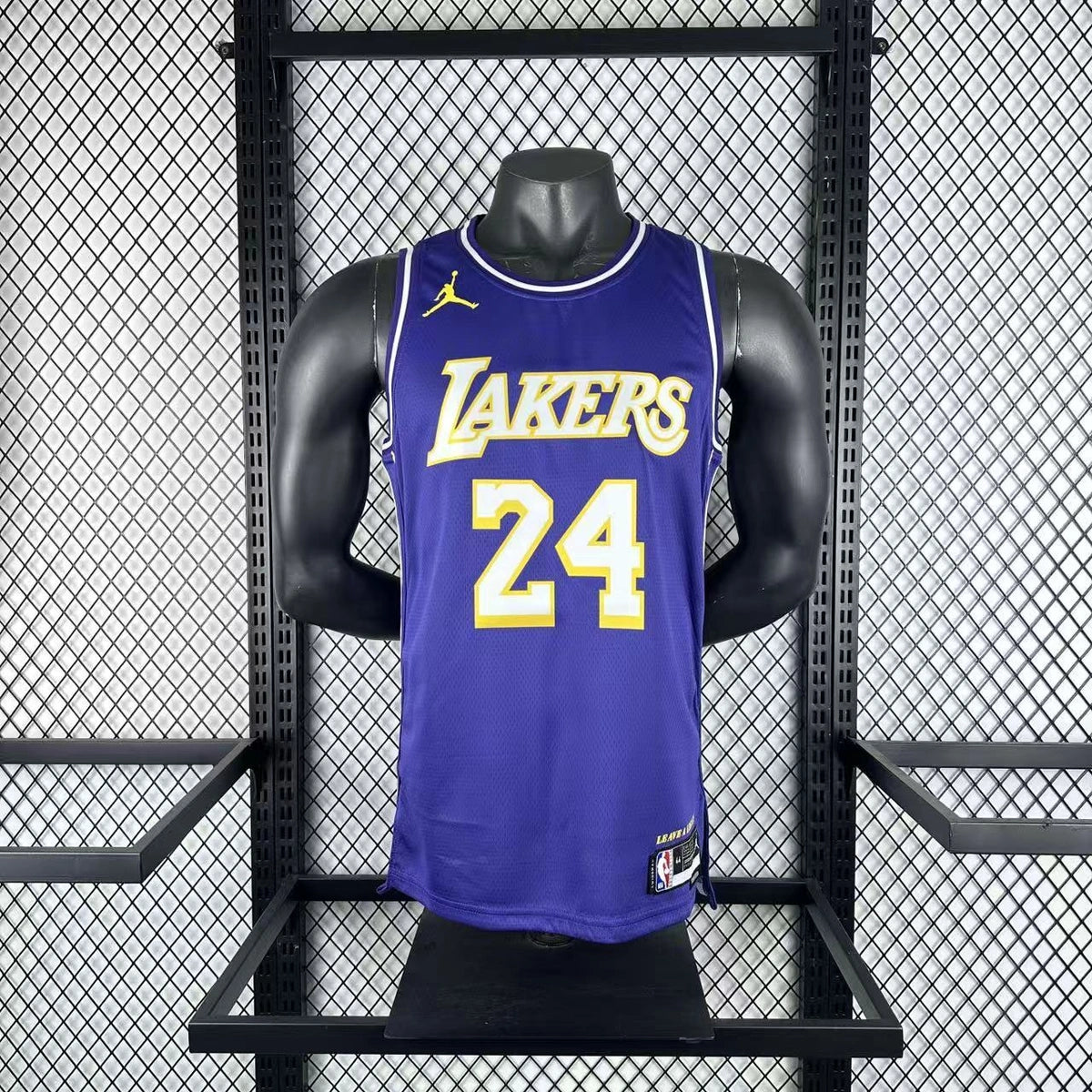 Kobe Bryant No.24 Los Angeles Lakers Air Jordan Edition Jersey 2025-26 NBA Authentic Swingman Jersey - View 10