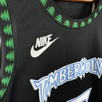 Derrick Rose No.25 Minnesota Timberwolves Throwback Jersey 2025-26 NBA Authentic Swingman Jersey - View 7