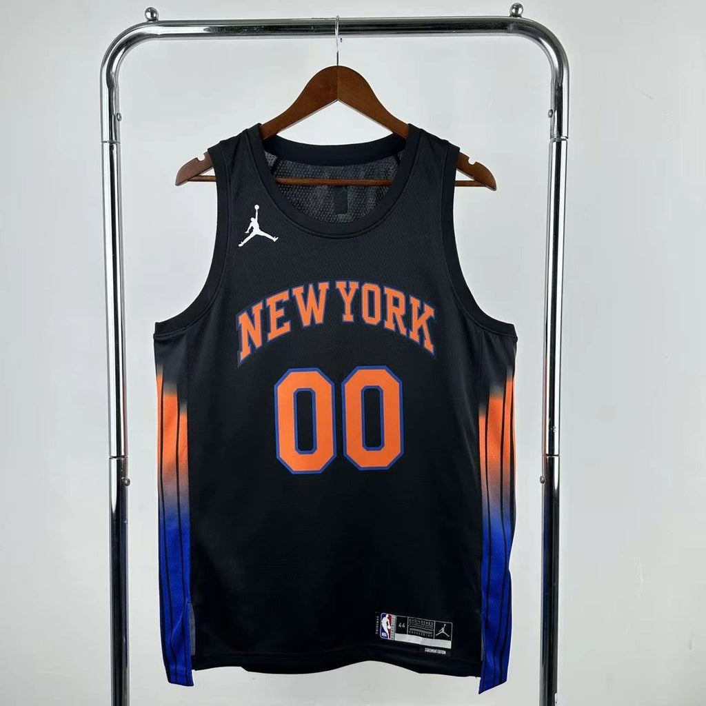 Jordan Clarkson No.00 New York Knicks Limited Edition Jersey 2025-26 NBA Authentic Swingman Jersey - View 1