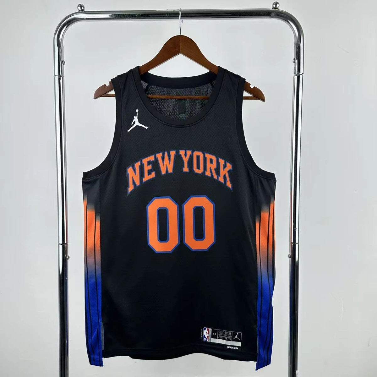 Jordan Clarkson No.00 New York Knicks Limited Edition Jersey 2025-26 NBA Authentic Swingman Jersey - View 1