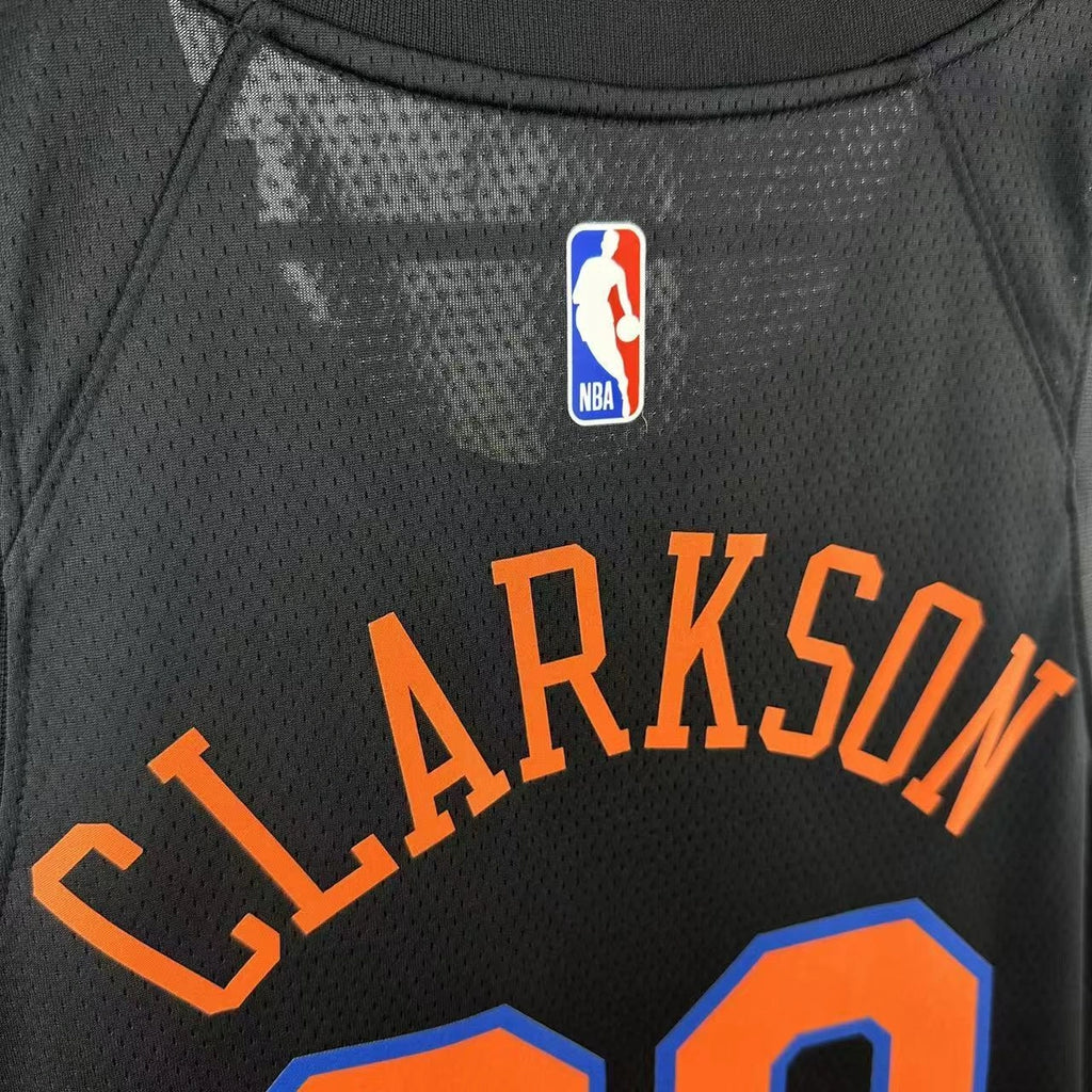 Jordan Clarkson No.00 New York Knicks Limited Edition Jersey 2025-26 NBA Authentic Swingman Jersey - View 7