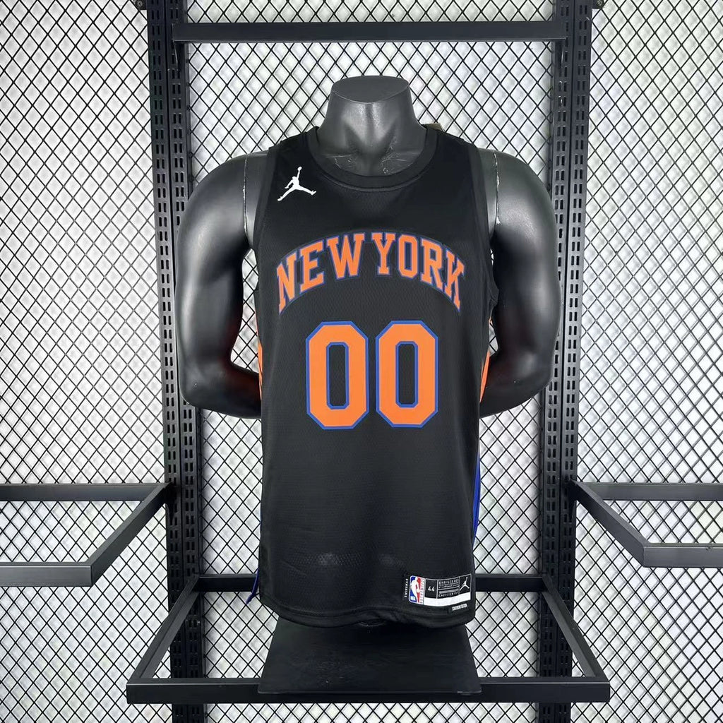 Jordan Clarkson No.00 New York Knicks Limited Edition Jersey 2025-26 NBA Authentic Swingman Jersey - View 9