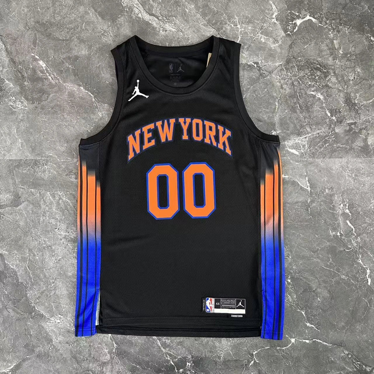 Jordan Clarkson No.00 New York Knicks Limited Edition Jersey 2025-26 NBA Authentic Swingman Jersey - View 11