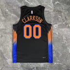 Jordan Clarkson No.00 New York Knicks Limited Edition Jersey 2025-26 NBA Authentic Swingman Jersey - View 12