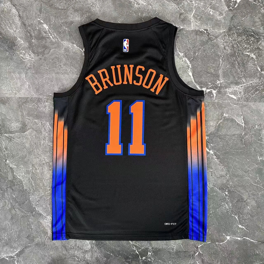 Jalen Brunson No.11 New York Knicks Limited Edition Jersey 2025-26 NBA Authentic Swingman Jersey - View 11