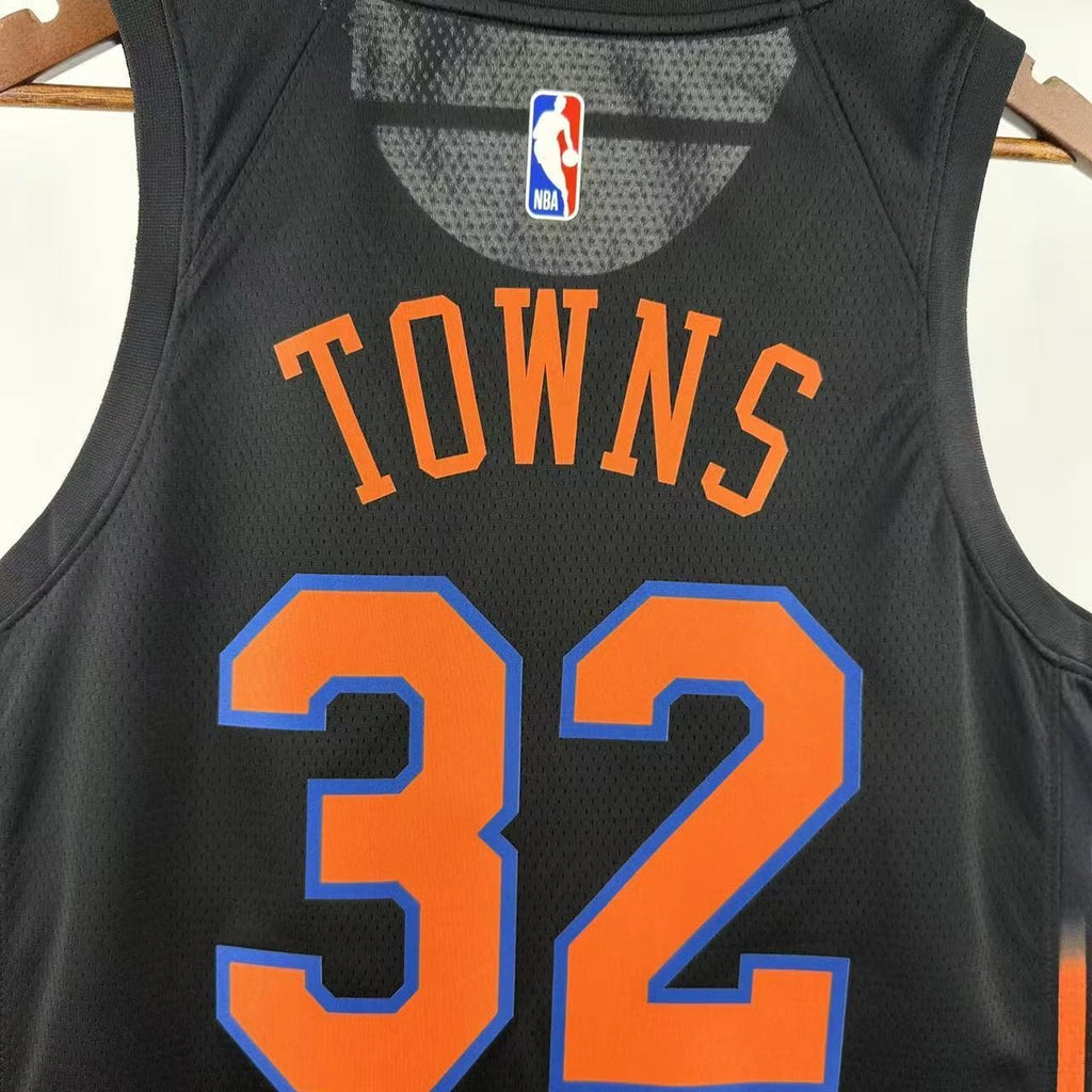 Karl-Anthony Towns No.32 New York Knicks Statement Edition Jersey 2025-26 NBA Authentic Swingman Jersey - View 8