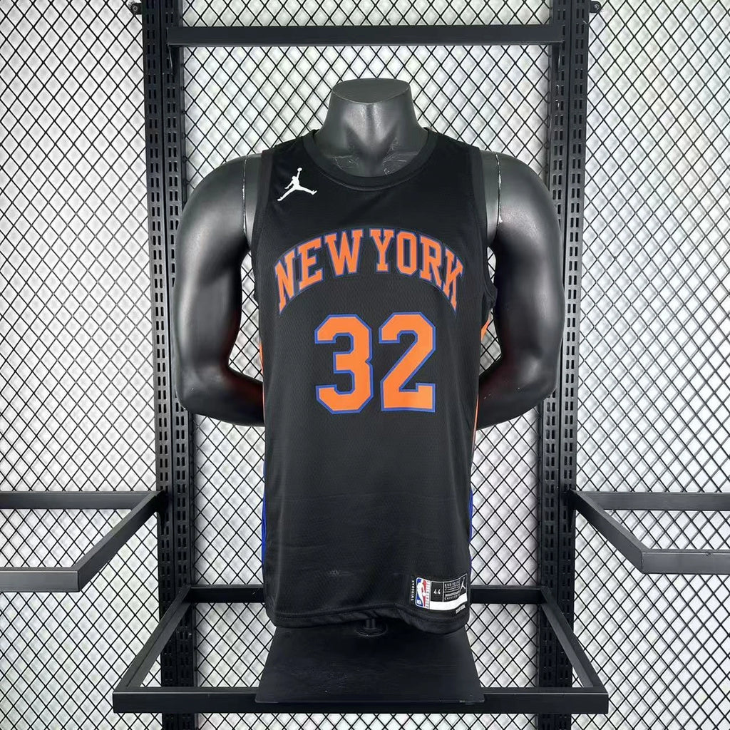 Karl-Anthony Towns No.32 New York Knicks Statement Edition Jersey 2025-26 NBA Authentic Swingman Jersey - View 9