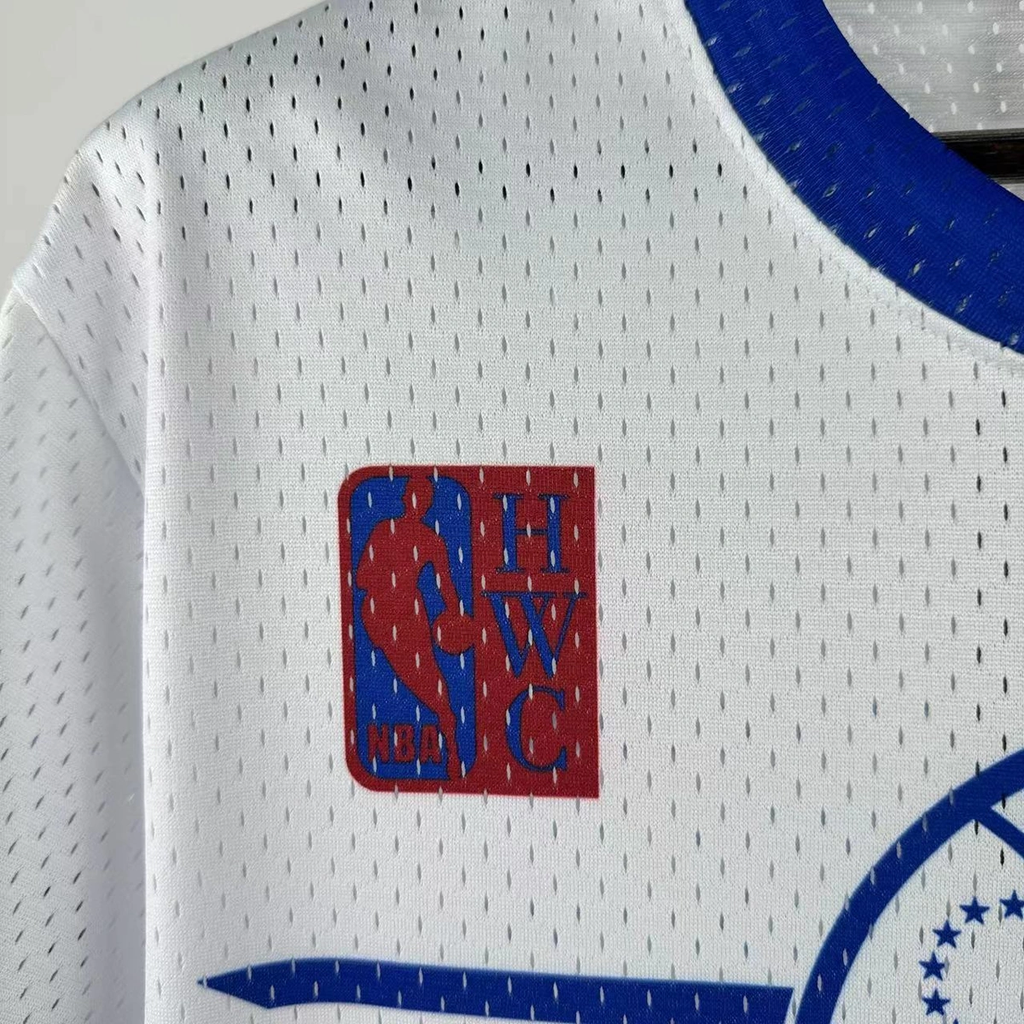 Philadelphia 76ers Mitchell & Ness Hardwood Classics Retro Tee 2026 - View 3