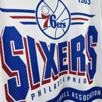 Philadelphia 76ers Mitchell & Ness Hardwood Classics Retro Tee 2026 - View 7