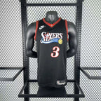 Allen Iverson No.3 Philadelphia 76ers Throwback Black Jersey 2025-26 NBA Authentic Swingman Jersey - View 9