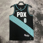Damian Lillard No.0 Portland Trail Blazers City Edition Jersey 2025-26 NBA Authentic Swingman Jersey - View 18
