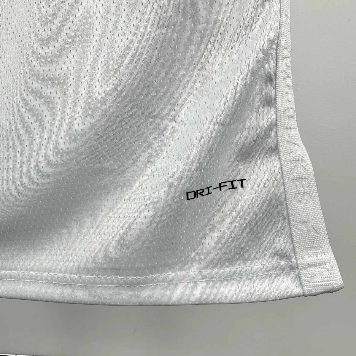 Timberwolves FabricDetail City Jersey in White Flatlay 003