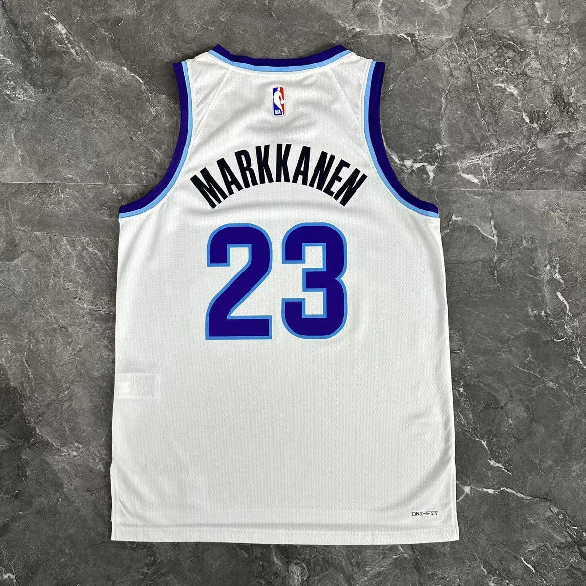 John Collins No.23 Utah Jazz Home White Jersey 2025-26 NBA Authentic Swingman Jersey - View 4