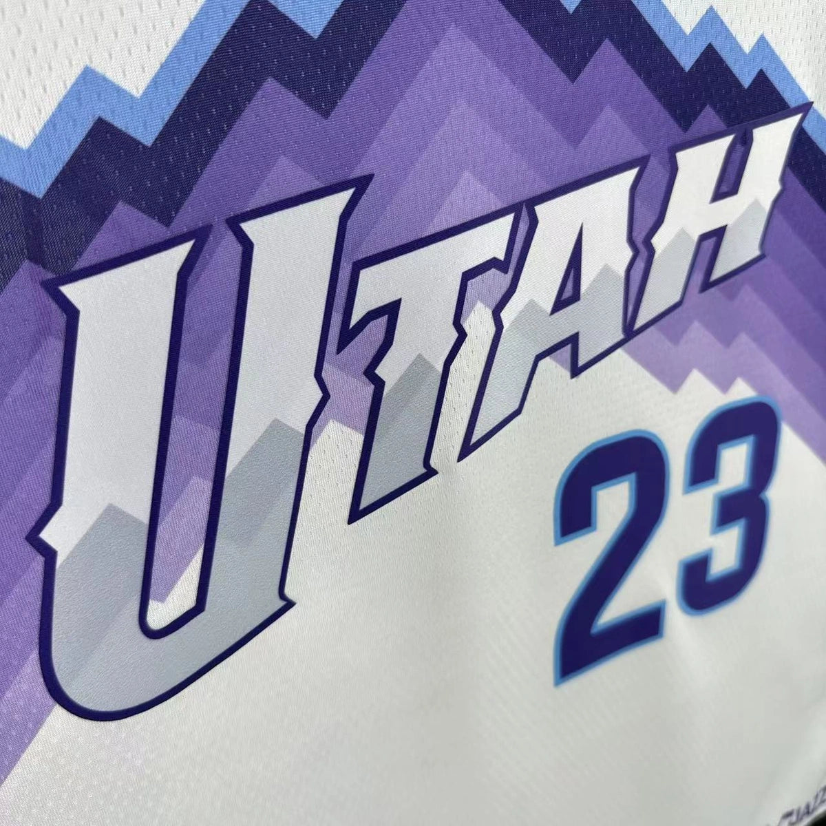 John Collins No.23 Utah Jazz Home White Jersey 2025-26 NBA Authentic Swingman Jersey - View 8