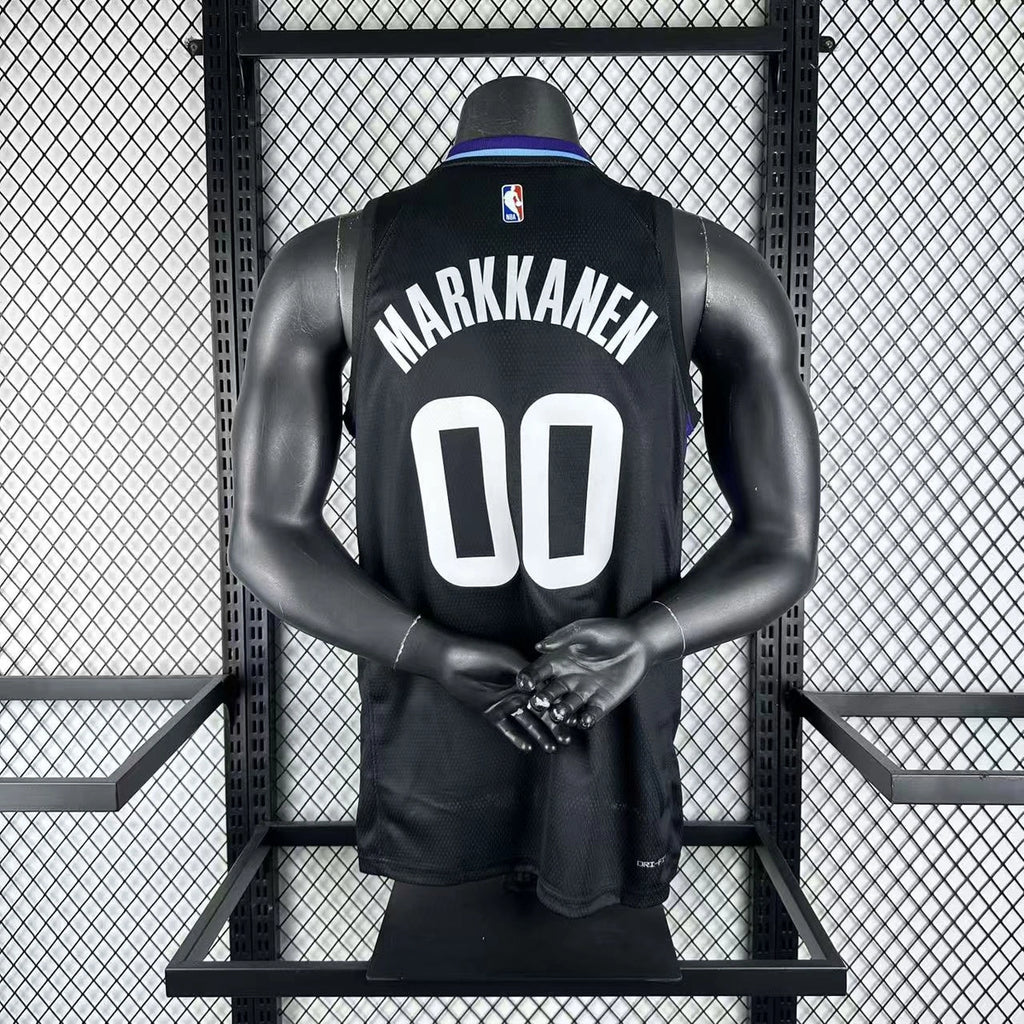 Jordan Clarkson No.00 Utah Jazz Air Jordan Edition Jersey 2025-26 NBA Authentic Swingman Jersey - View 2