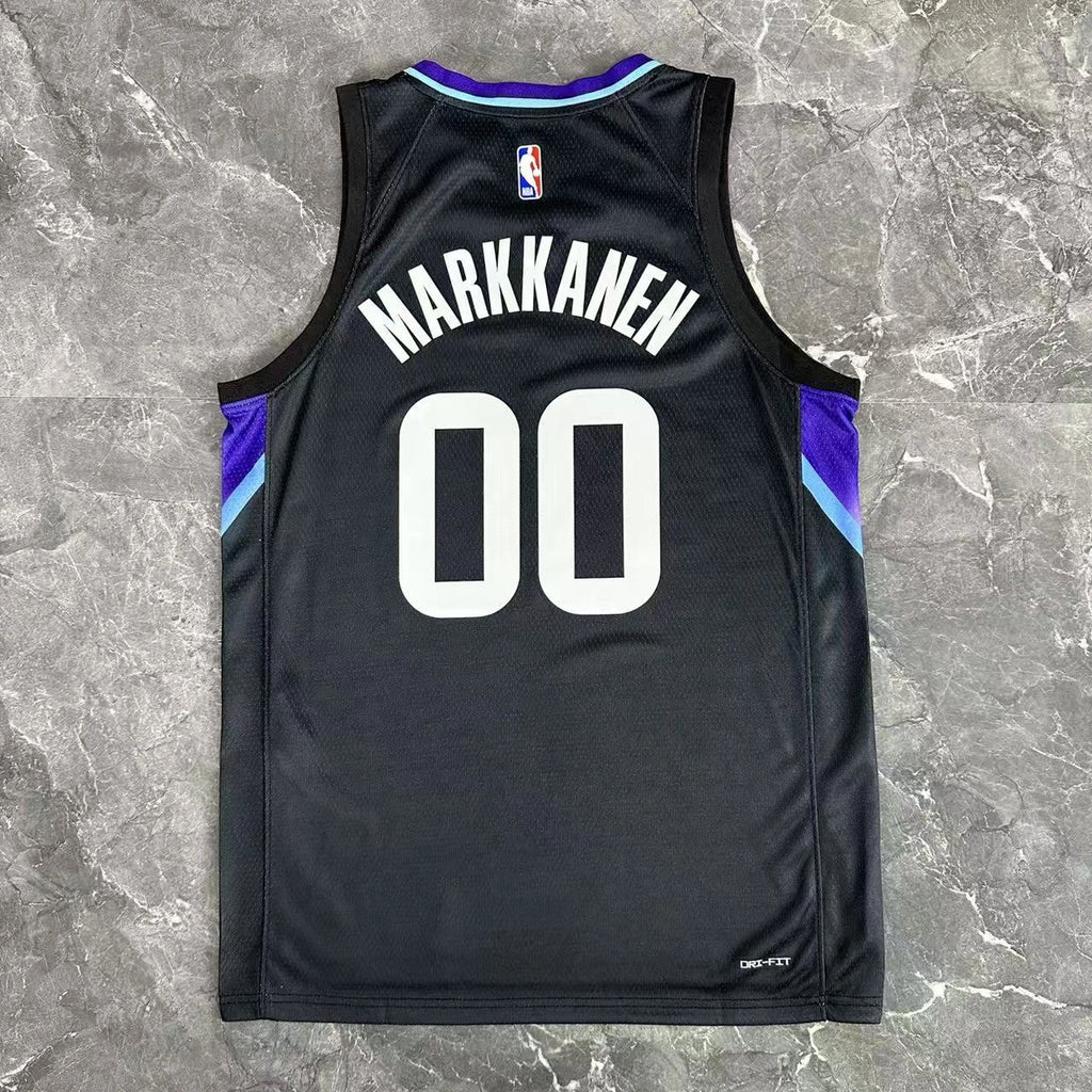 Jordan Clarkson No.00 Utah Jazz Air Jordan Edition Jersey 2025-26 NBA Authentic Swingman Jersey - View 4