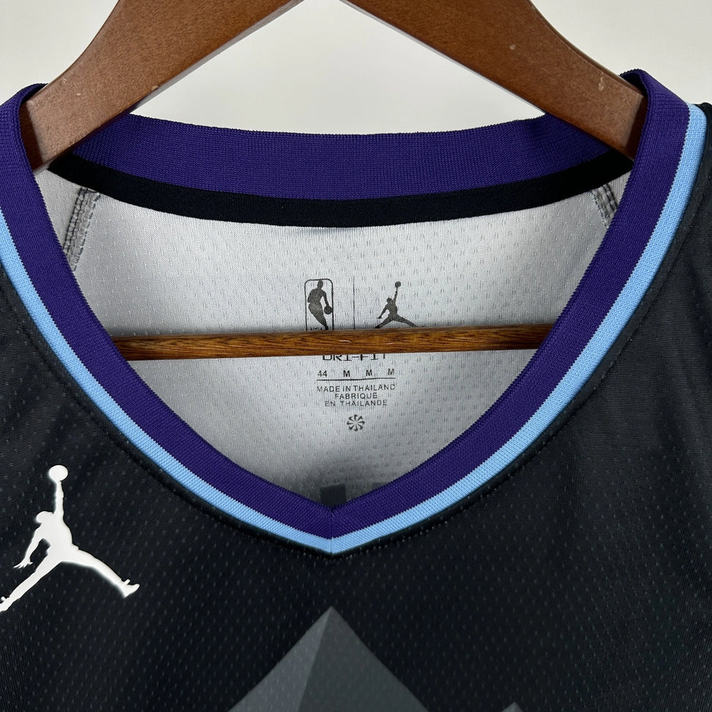 Jordan Clarkson No.00 Utah Jazz Air Jordan Edition Jersey 2025-26 NBA Authentic Swingman Jersey - View 8