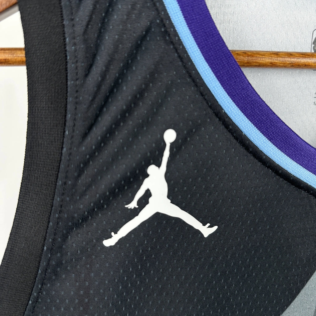 Jordan Clarkson No.00 Utah Jazz Air Jordan Edition Jersey 2025-26 NBA Authentic Swingman Jersey - View 9