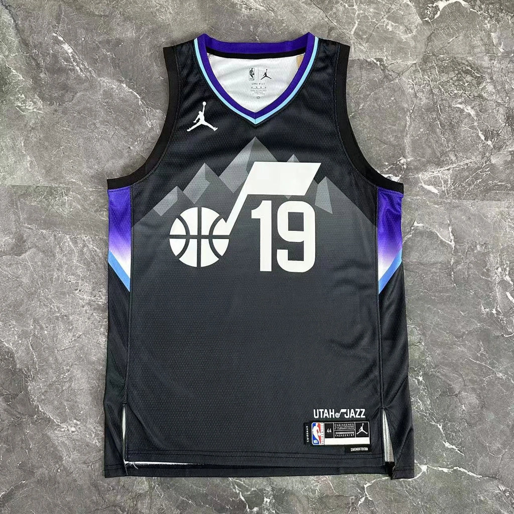 Lauri Markkanen No.19 Utah Jazz Air Jordan Edition Jersey 2025-26 NBA Authentic Swingman Jersey - View 3