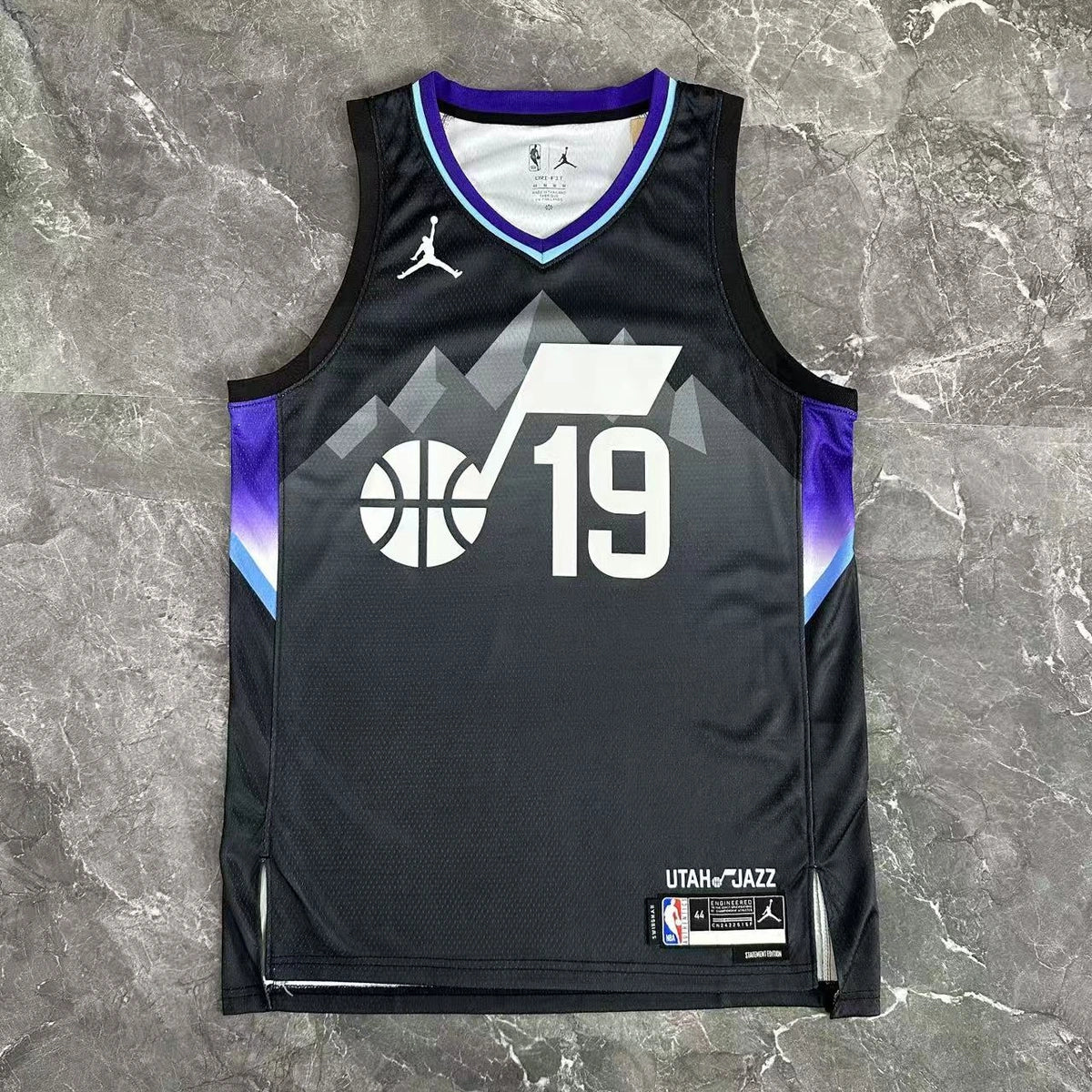 Lauri Markkanen No.19 Utah Jazz Air Jordan Edition Jersey 2025-26 NBA Authentic Swingman Jersey - View 3