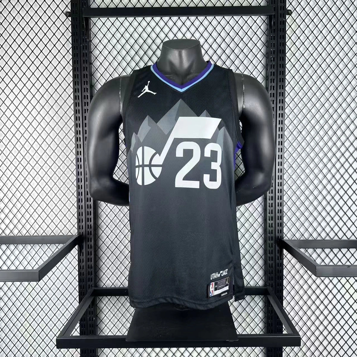 John Collins No.23 Utah Jazz Air Jordan Edition Jersey 2025-26 NBA Authentic Swingman Jersey - View 2