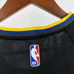 Warriors BackNameNumber AirJordan Jersey in Black Hanging 006