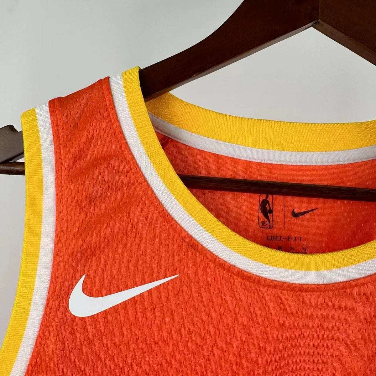 Cleveland Cavaliers 2025-26 city edition basketball jersey close-up of jock tag and hem details in team colors for basketball fans