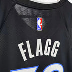 Dallas Mavericks 2025-26 city edition basketball jersey angled front view in team colors for basketball fans