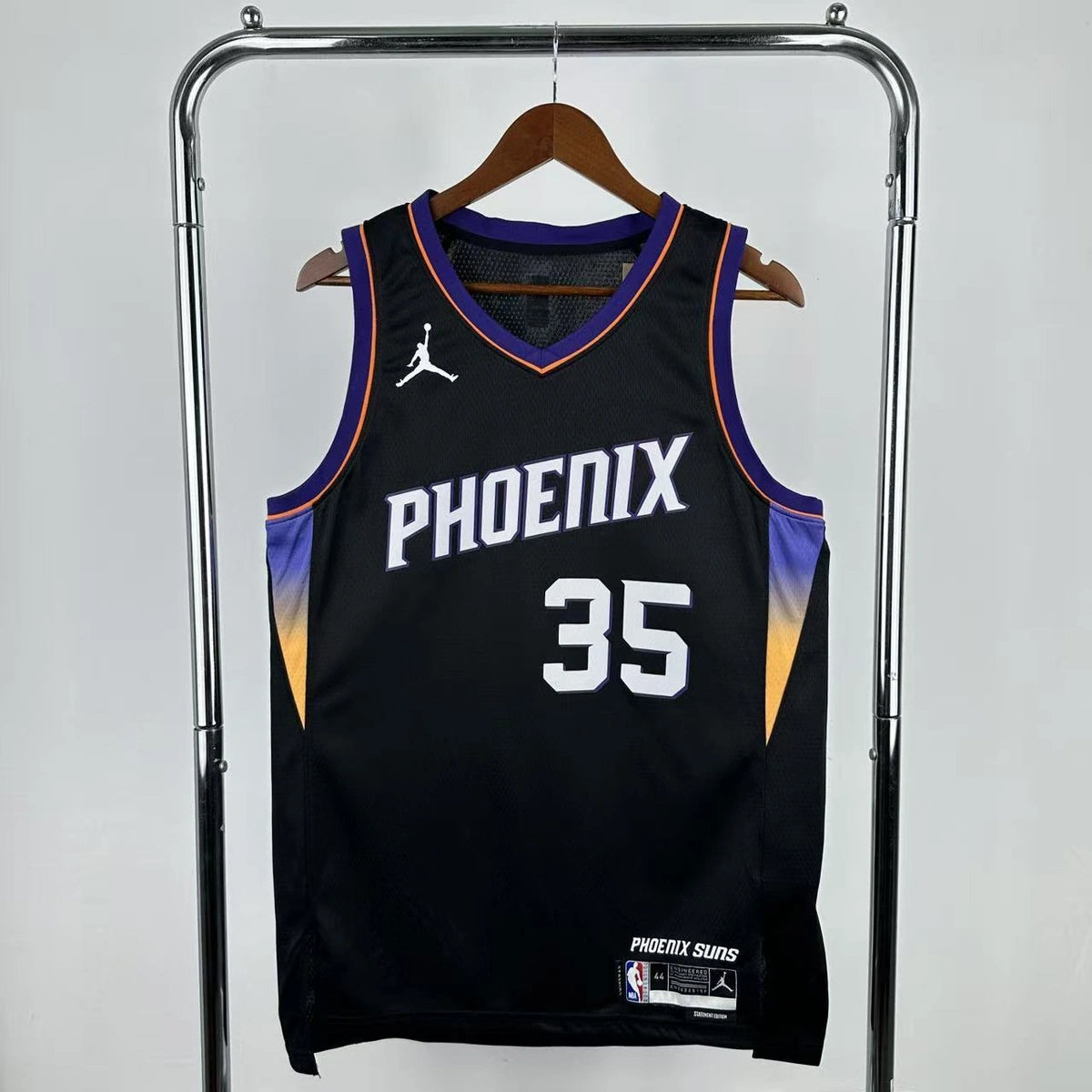 Phoenix Suns 2025-26 limited edition basketball jersey front view in team colors for basketball fans