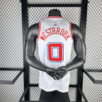 Houston Rockets 2025-26 city edition basketball jersey close-up of collar and neckline stitching in team colors for basketball fans