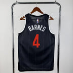 Toronto Raptors 2025-26 city edition basketball jersey back view in team colors for basketball fans