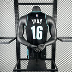 Portland Trail Blazers 2025-26 city edition basketball jersey angled front view in team colors for basketball fans